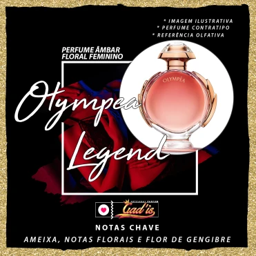 Perfume Similar Gadis 652 Inspirado em Olympea Legend Contratipo